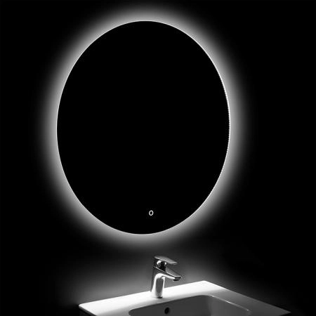 Roca Luna Зеркало круглое 80см, с LED-подсветкой по периметру, с сенсорным выключателем с диммером