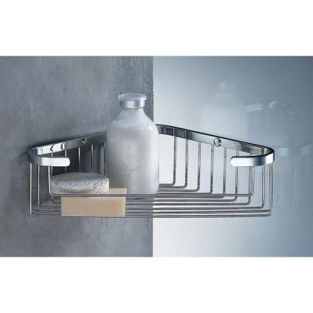 Полка Colombo Angolari B9613 31x18 угловая хром
