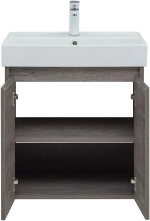 Тумба под раковину Aquanet Nova Lite 60 дуб рошелье (2 дверцы)