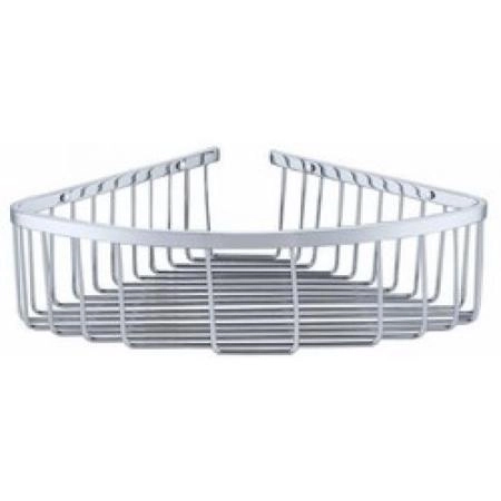 Полка для ванной угловая KAISER 202*202*80 Chrome/нерж (KH-5020) хром