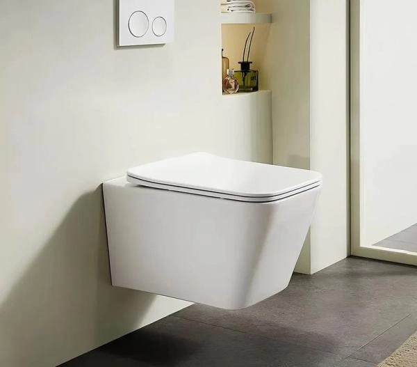 Унитаз Cerutti SPA MAIELLA Aria MW подвесной безободковый белый матовый CT9164 (500х350х320)