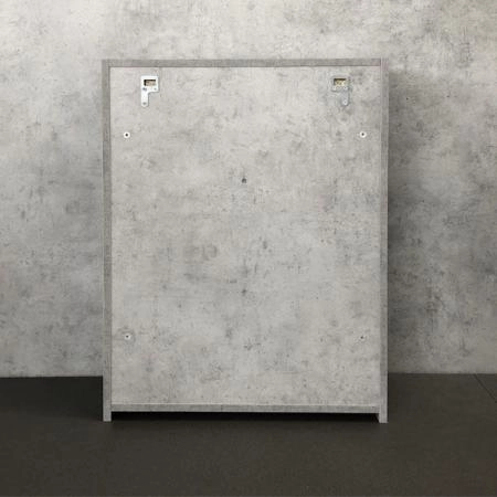 Шкаф подвесной Comforty Осло-60 бетон светлый