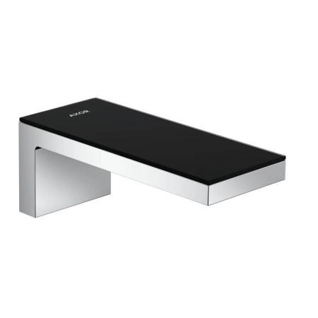 Axor MyEdition Излив для ванны, настенный, излив 200мм, цвет: хром/черное стекло