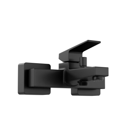 Смеситель VitrA Minimax Square  A4352036EXP настенный однорычажный матовый черный латунь