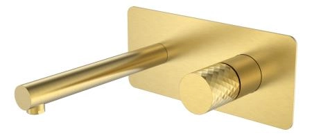 Смеситель STICK Boheme из стены Matt Gold DIAMOND 125-MG