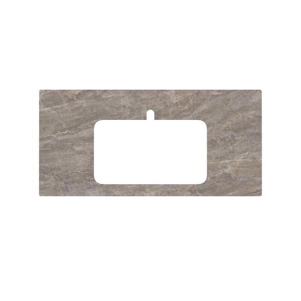 Столешница Kerama Marazzi PLAZA ПЛАЗА PL2.VT280\100 Столешница из керамогранита Парнас 100, пепельный