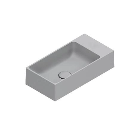 Catalano Premium Раковина 50x25см, без отв., цвет: Cemento Satinato