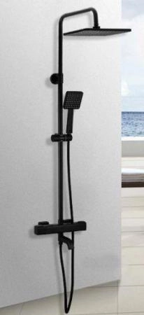 Душевая система Gappo G2491-6 термостат для ванны, черный