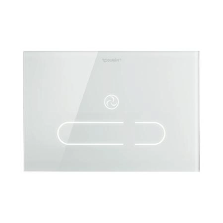 Duravit A.1 Клавиша смыва Plus, белое стекло с подсветкой