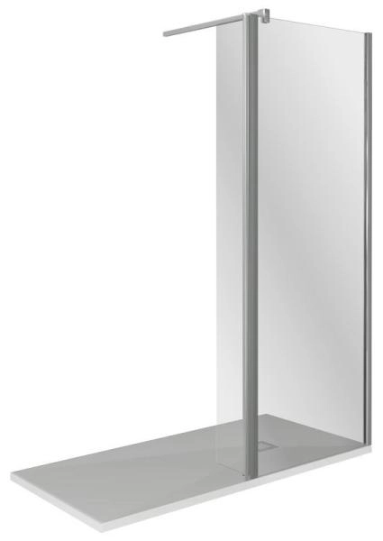 Душевой уголок GOOD DOOR WALK IN SP2-80-C-CH 80x90 прозрачное