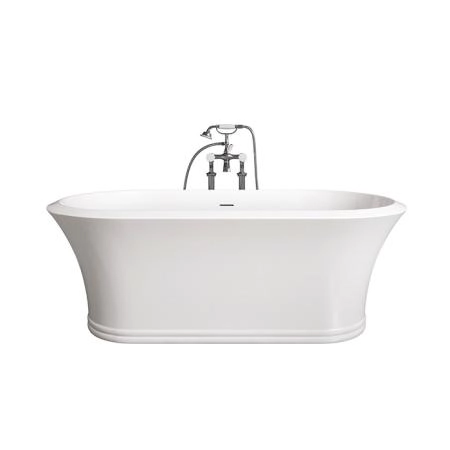 Devon Сифон для ванны Kalos/Aurora/Diva/Celine/Fusion/Hollywood/Wave/Swansea с донным клапаном, цвет: хром (со склада Продаем только с ваннами!)