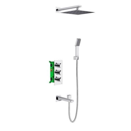 Душевая система Timo Petruma 3-х режимная, с термостатом (SX-5149/00SM chrome)