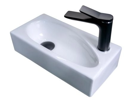Раковина Gid N9265 40x20 подвесная белая