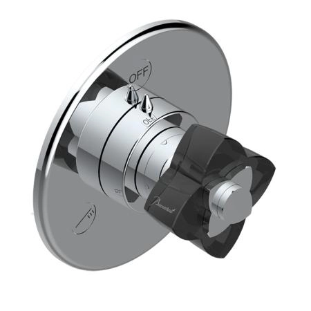 THG Petale De Cristal Noir Переключатель встраиваемый, внешняя часть, цвет: хром