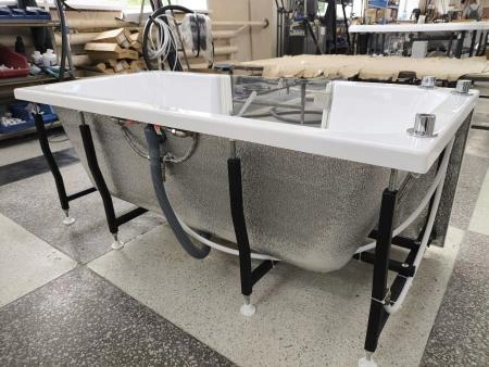 Ванна "Грасс 3" (ванна с рамой - 1 шт., слив-перелив - 1 шт., фронтальная панель - 1 шт.)