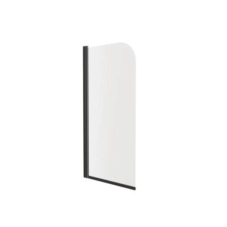 Шторка на ванну KNOTLOR BS070CG0GM распашная 140х70, оружейная сталь