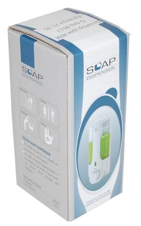 Дозатор для жидкого мыла G-teq 8617 21.96 белый