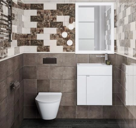 Тумба Kerama Marazzi LATO ЛАТО LAT.50.1\WHT подвесная 50 с дверцей, белый глянцевый