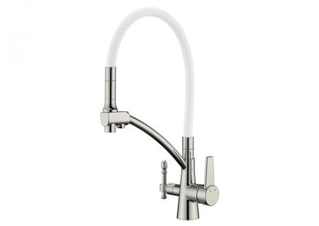 Смеситель для кухни ZORG Zorg Sanitary (ZR 338-8 YF SATIN) под фильтр сатин