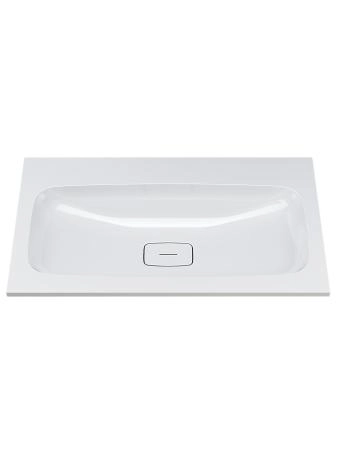 Раковина Uperwood Smile Rsmile80wg0 80 см белая глянцевая без отверстия под смеситель
