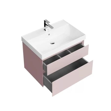 Тумба Kerama Marazzi CUBO КУБО CUB.70.2\MAL подвесная с ящиками 70, мальва матовая