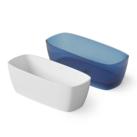 Dea Design Soul Ванна 170х72х56см., отдельностоящая, Solid Surface, цвет: White №18