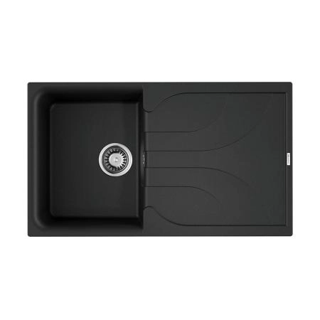 Кухонная мойка Omoikiri Yasugata 86-BL Tetogranit/черный 4993868