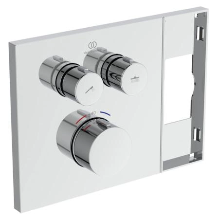 Ideal Standard Ceratherm Navigo Solos Смеситель для душа, встраиваемый, термостатический, цвет: хром