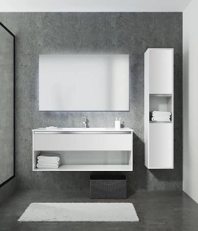 Тумба SANVIT КОНТУР 70 подвесная Белый без раковины