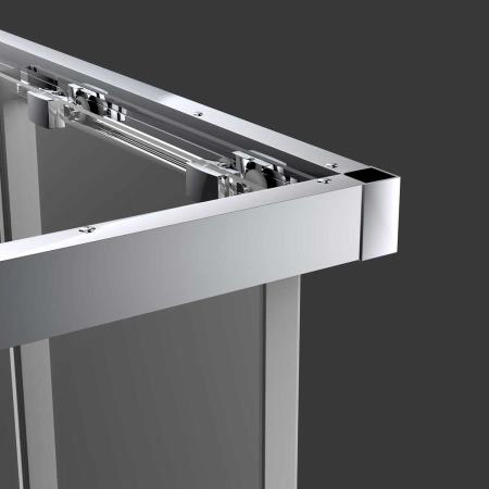 Душевой уголок Vincea Soft VSS-3SO100CL, 1000*1000, хром, стекло прозрачное