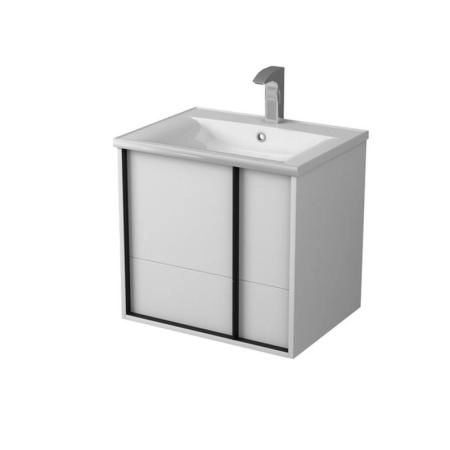 Тумба под раковину Aquaton Ривьера 1A238801RVX20 60 белый матовый