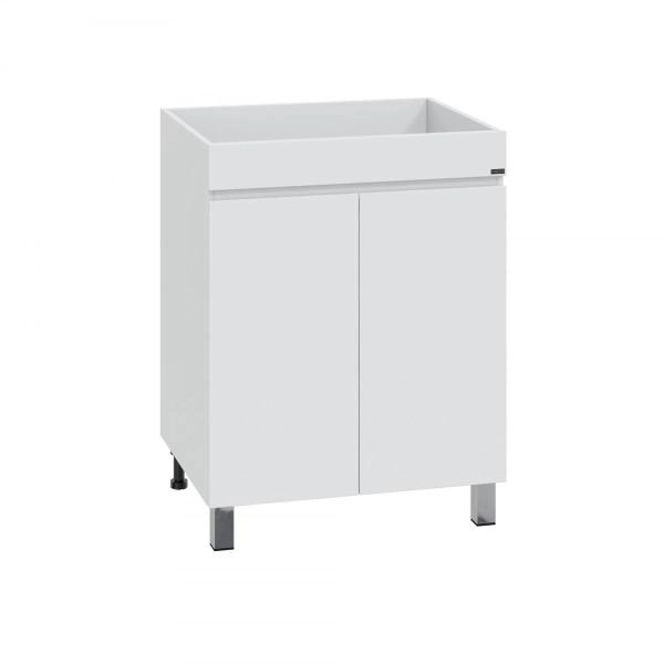 Тумба Санта под умывальник над стиральной машиной Марс 59 двери, напольная.