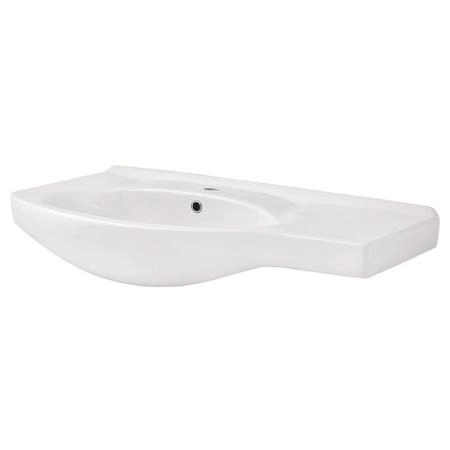 Тумба под умывальник Stella Polar Концепт 80, 3 ящ., Коралл 83, правая