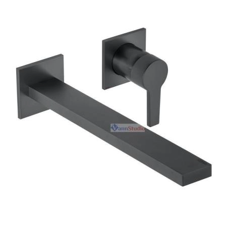 Смеситель для умывальника Keuco Edition 11 51116130202 встраиваемый, 265 мм Хром черный шлифованный