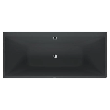 Duravit Vitrium Ванна встраиваемая 180x80см, Sx, с ножками, с2 наклонами для спины, прямоугольная, цвет: темно-серый матовый