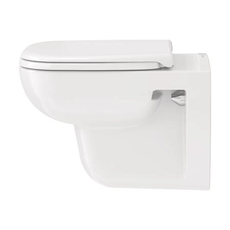 Duravit D-Code Комплект: подвесной унитаз Rimless 257009 35.5х54.5см.+ сиденье с SoftClose 006739