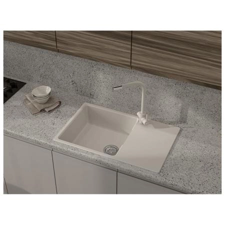 Кухонная мойка GranFest URBAN 678L, белый