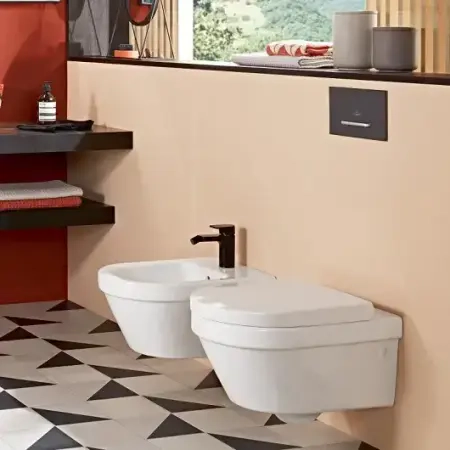 Унитаз Villeroy&Boch Architectura подвесной с сиденьем 4694HR01