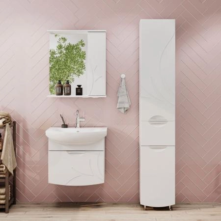 Тумба для ванной Volna Adel 60.1Y подвесная (Балтика) раковина отдельно