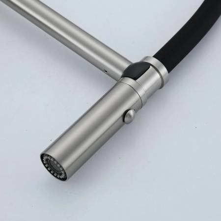 Смеситель GAPPO G4098-25 для кухни с гибким изливом, сатин