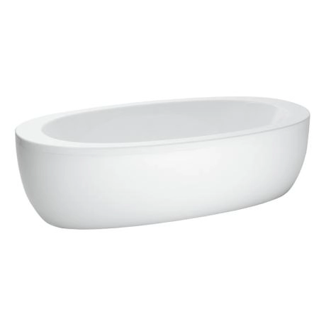 Laufen Alessi One Ванна 2030x1020x460мм, свободностоящая, БЕЗ слив-перелива, с каркасом и панелью,  мат-л: акрил, цвет: белый