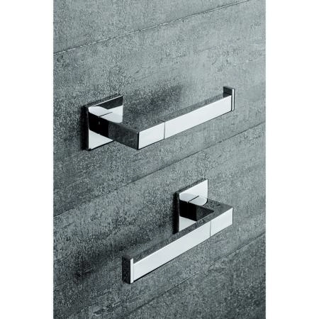 Держатель для бумаги Colombo Basic Q В3708DX правый открытый 17,5см, креп.слева, хром