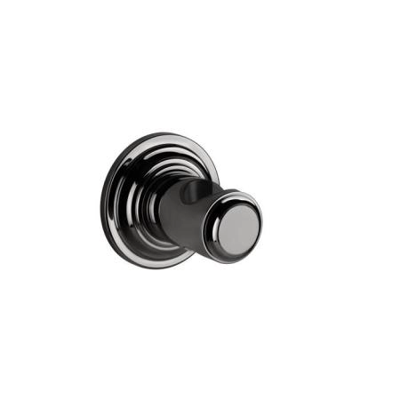 Gessi Venti20 Держатель фиксированный для душевой лейки, цвет: Black Metal PVD