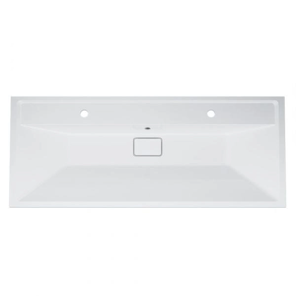 Раковина мебельная AM.PM Inspire 2.0 M50AWPX1201WG 120 см искусственный мрамор белый матовый