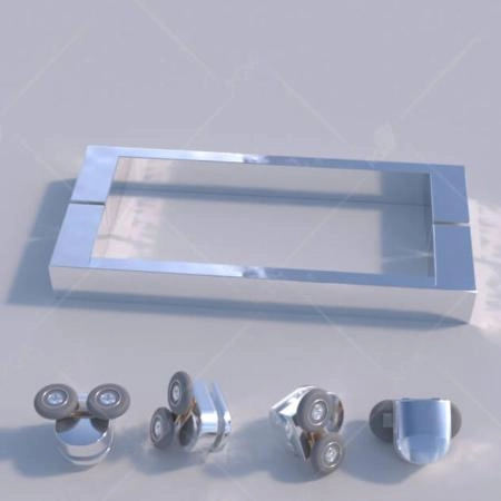 Душевой уголок RGW CL-54 Classic 100x100 Хром прозрачное