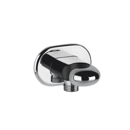 Gessi Goccia Держатель душевой лейки с выводом воды на 1/2”, цвет: хром