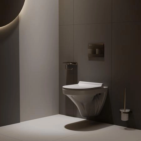 Унитаз KNOTLOR FLOW WC51WG, подвесной белый