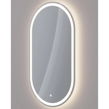 Зеркало DREJA LUNO 99.2007 55x100 см, белый