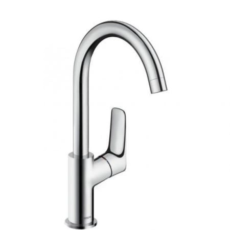 Hansgrohe Logis 71131000 смеситель для раковины 210 поворотный излив 120 без донного клапана