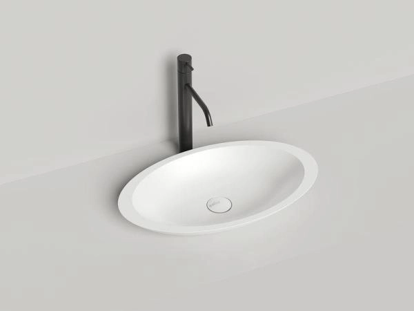 Раковина Salini CALLISTA 02 S-Sense глянцевая 58x35 1101102G накладная